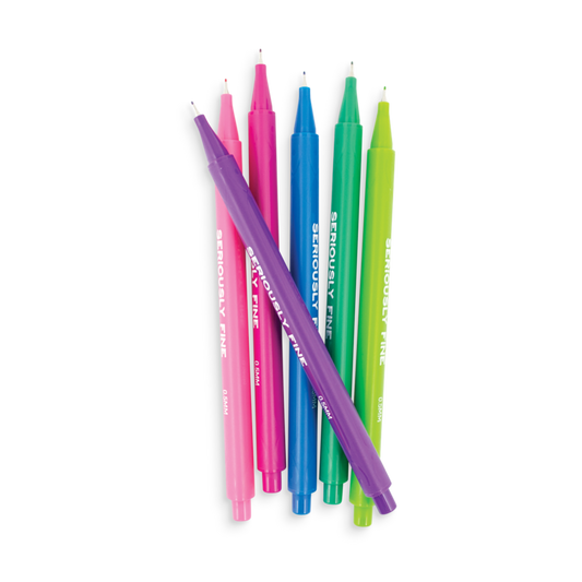 Seriously Fine Felt Tip Markers