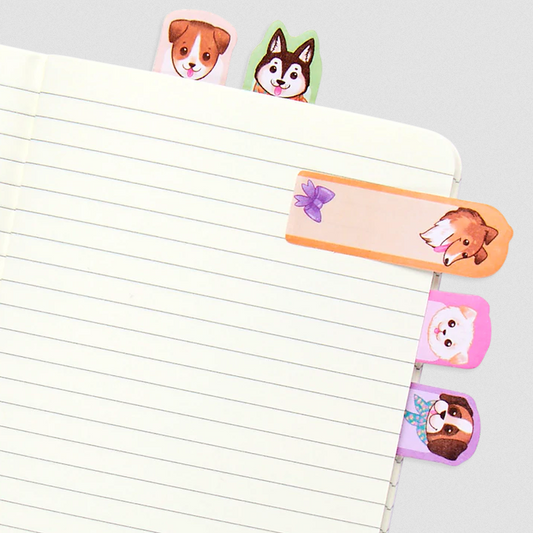 Note Pals Sticky Tabs | Playful Pups